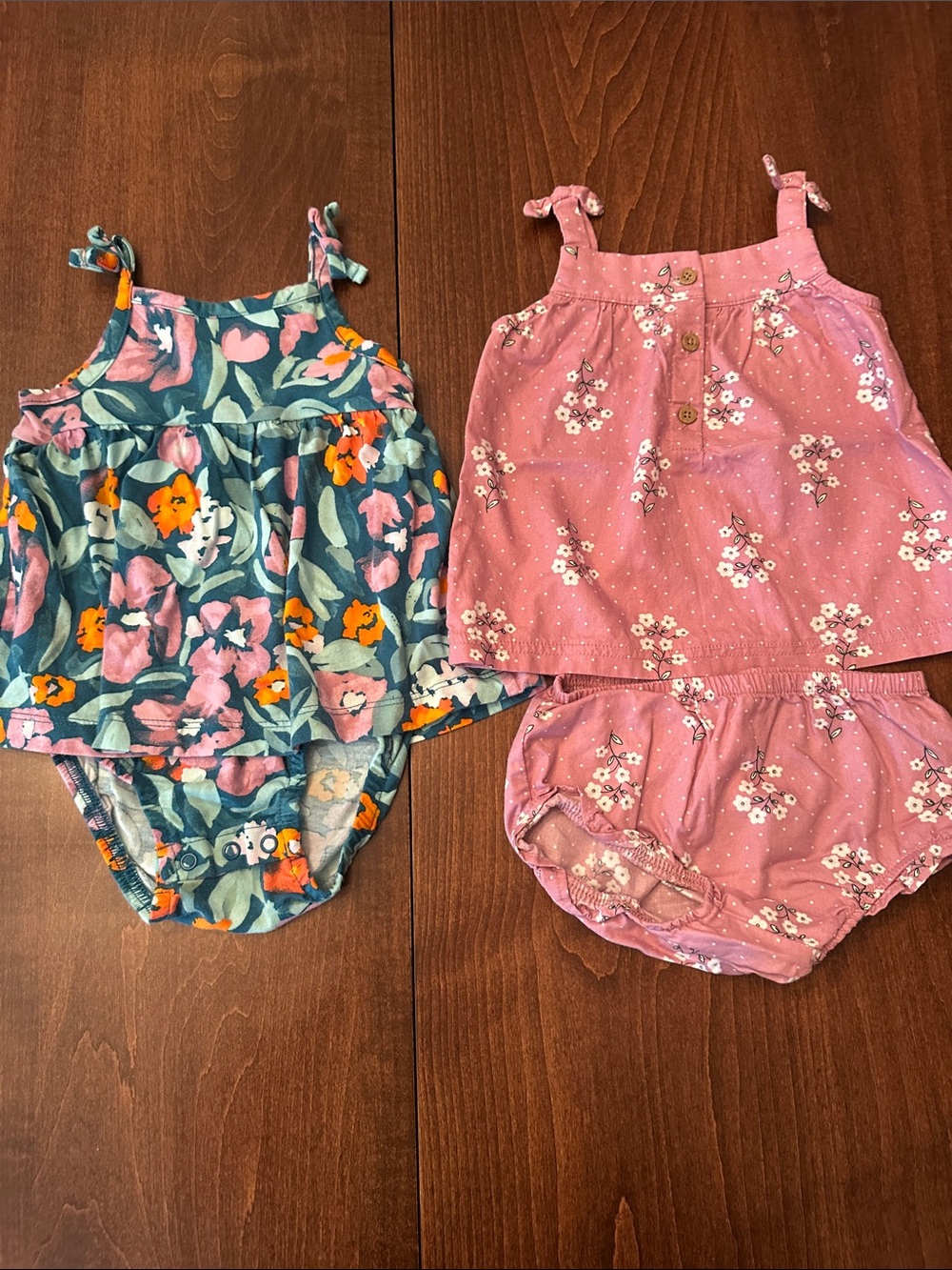 Carter’s Baby Girls Summer Floral Set